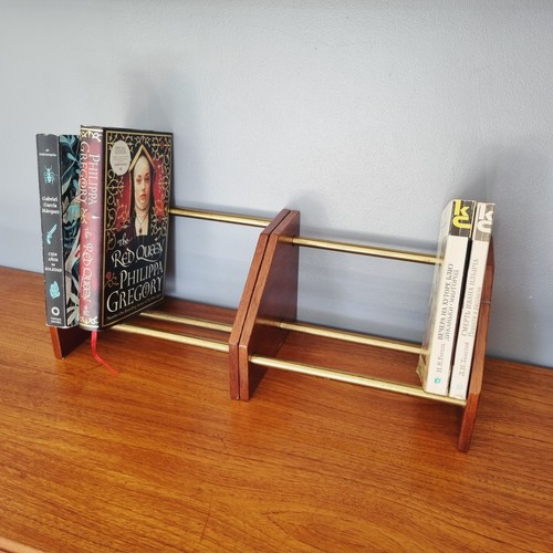Vintage teak book stand - teak,