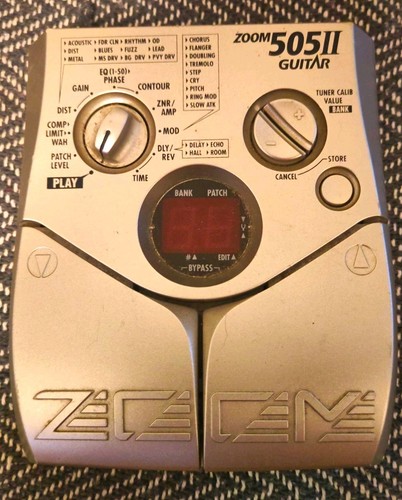 Zoom 505ii digital - zoom, guitar