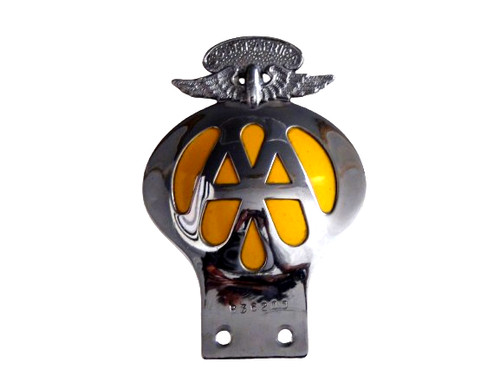 Vintage automobile car badge - vintage,