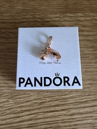 Pandora acorn leaf dangle - leaf,