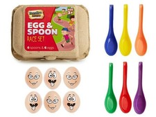 Egg and Spoon Race Game Fun