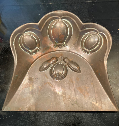 Art nouveau copper - crumb, tray