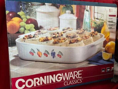 Corning ware fruit - ware,