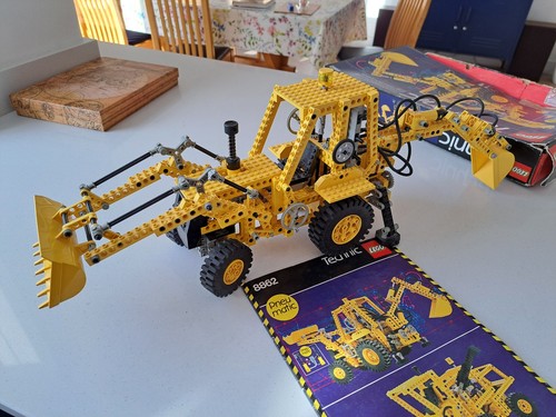 Lego technic 8862 jcb backhoe - technic,