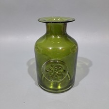 Dartington Crystal Olive Green