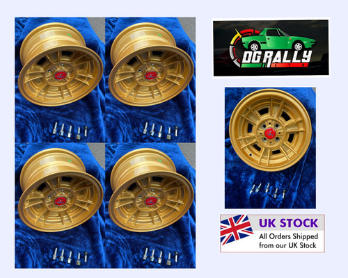 Set 7x13 gold cromodora - set,