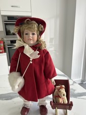 Porcelain doll "Claudia" (696)