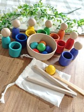 🌈 Montessori Wooden Colour