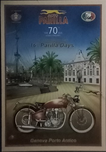 Postcard motorcycle historics - postcard,