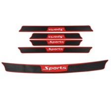 Rubber 4Pcs Car Door Sill