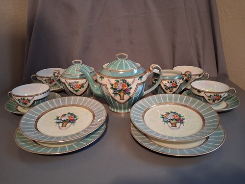 Antique noritake hand - noritake, painted