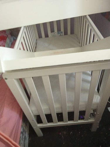 Pine sleigh cot bed with - pine,