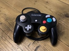 Official Nintendo GameCube Controller Black *Tested and Working*