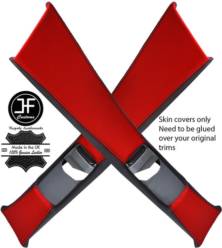 Black red b pillar - 2x,