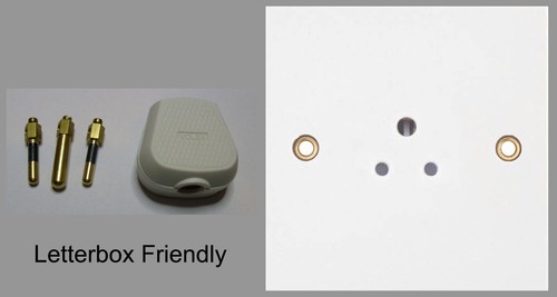 Amp round pin - pin, plug