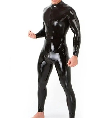 Latex rubber catsuit body - rubber,