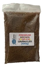 Brown Tropical Granules | Premium Fish Food  |  Guppy, Neons, Platys  | 1 x 100g