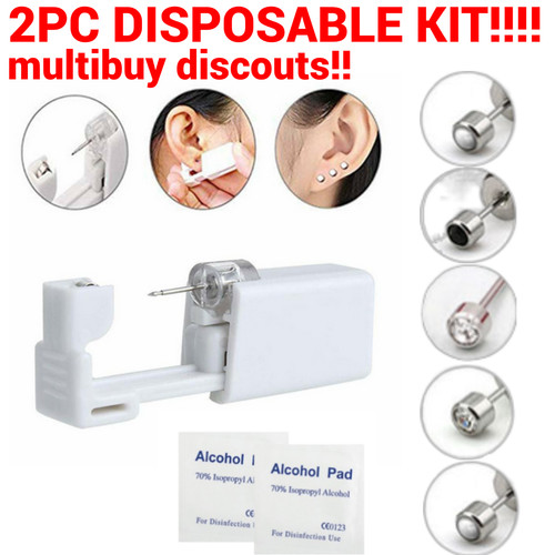 Disposable piercing gun - piercing,