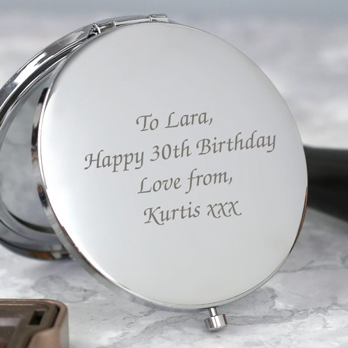 Personalised message silver - personalised,