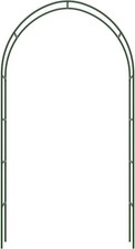2.4M Garden Arch Trellis Heavy Duty Climbing Plant Flower Support Archway Large