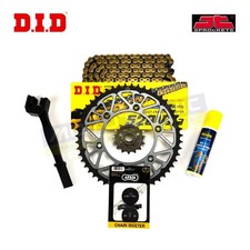DID JT Twinstar X-ring Gold Chain & Sprocket Kit to fit KTM 250 GS 1990