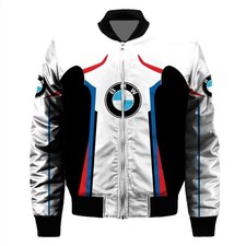 Retro Cotton Jacket BMW Street
