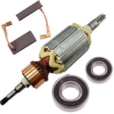 Rotor anchor armature Makita HR4001 C HR4010 C HR4011 C carbon brushes bearing