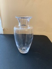 John Rocha Waterford Cut Crystal  Vase 9 3/4" tall