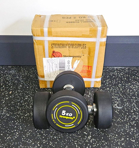 Strongway 5kg dumbbells - strongway,
