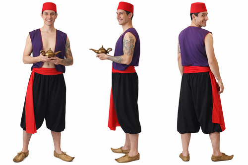 Childs aladdin arabian street - aladdin,
