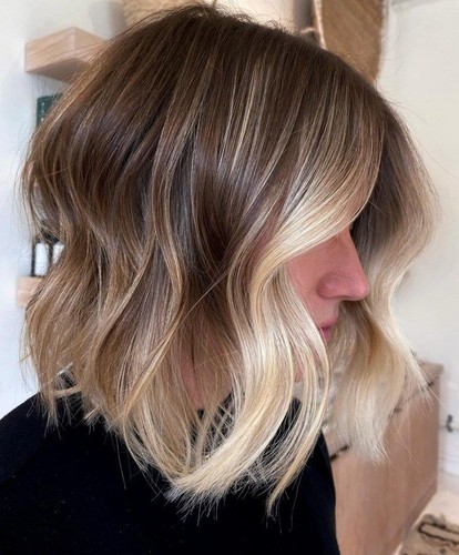 Dark brown with light - brown,
