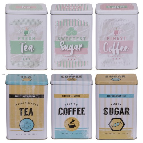 3pc retro tea coffee sugar - tea,