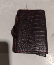 Secrid Premium Twin Wallet Basco Nile Leather Wallet- Brown