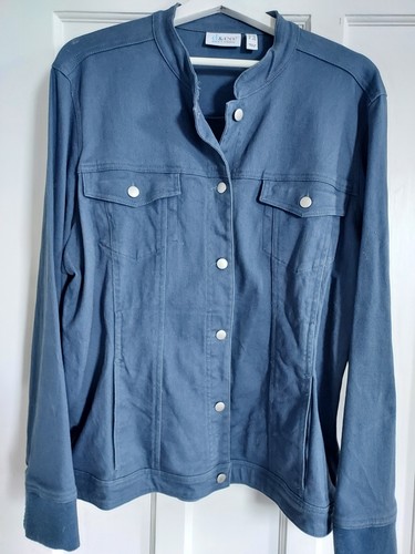 Qvc denim ladies blue - &, co