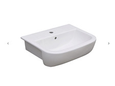 Cooke & Lewis Affini Semi Recessed Basin w560mm