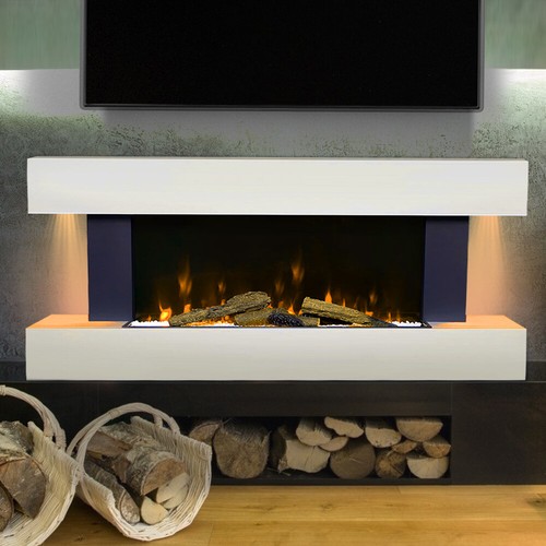Electric fireplace heater led - electric,