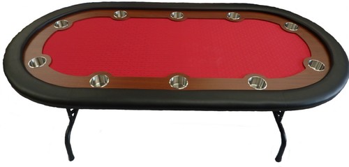 Redtooth poker table with - poker,