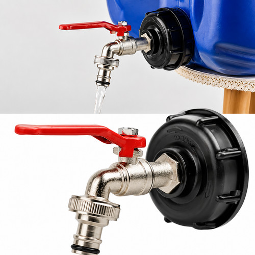 Ibc tank adapter connector - tank,
