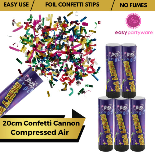 20cm party confetti - party, cannon