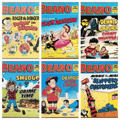 Vintage beano comic library - beano,