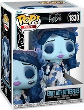 TIM BURTON'S CORPSE BRIDE EMILY W/ BUTTERFLIES 3.75" POP VINYL FIGURE FUNKO 1830