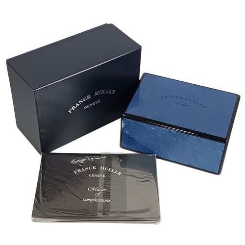 Frank muller watch box blue - watch,