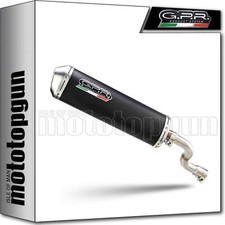 full system exhaust open black aluminium gpr for honda sh 150 ie 2011 11 2012 12