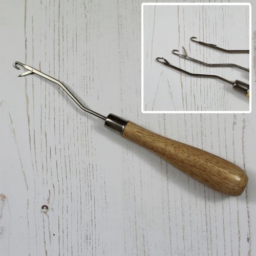 Rug making latch - rug, hook