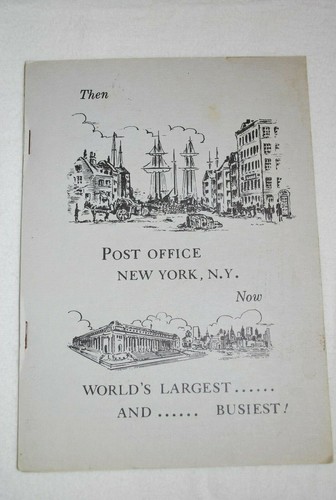 Vintage usps nyc pamphlet - usps,