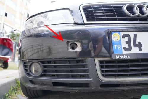 Front bumper tow - front,