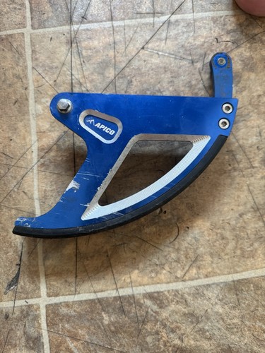 Apico blue rear brake disc - rear,