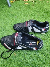 Black Umbro Speciali SG Football Boots UK Size 6