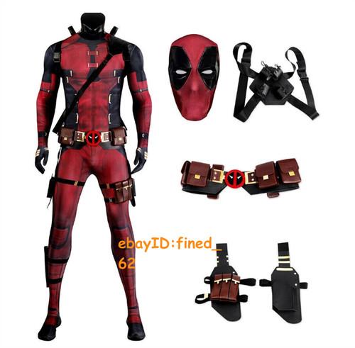 Deadpool jumpsuit cosplay - jumpsuit,