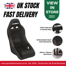 Cobra Clubman 3D Spacer Fabric Trim, Road/Track Day/Classic/Retro Bucket Seat